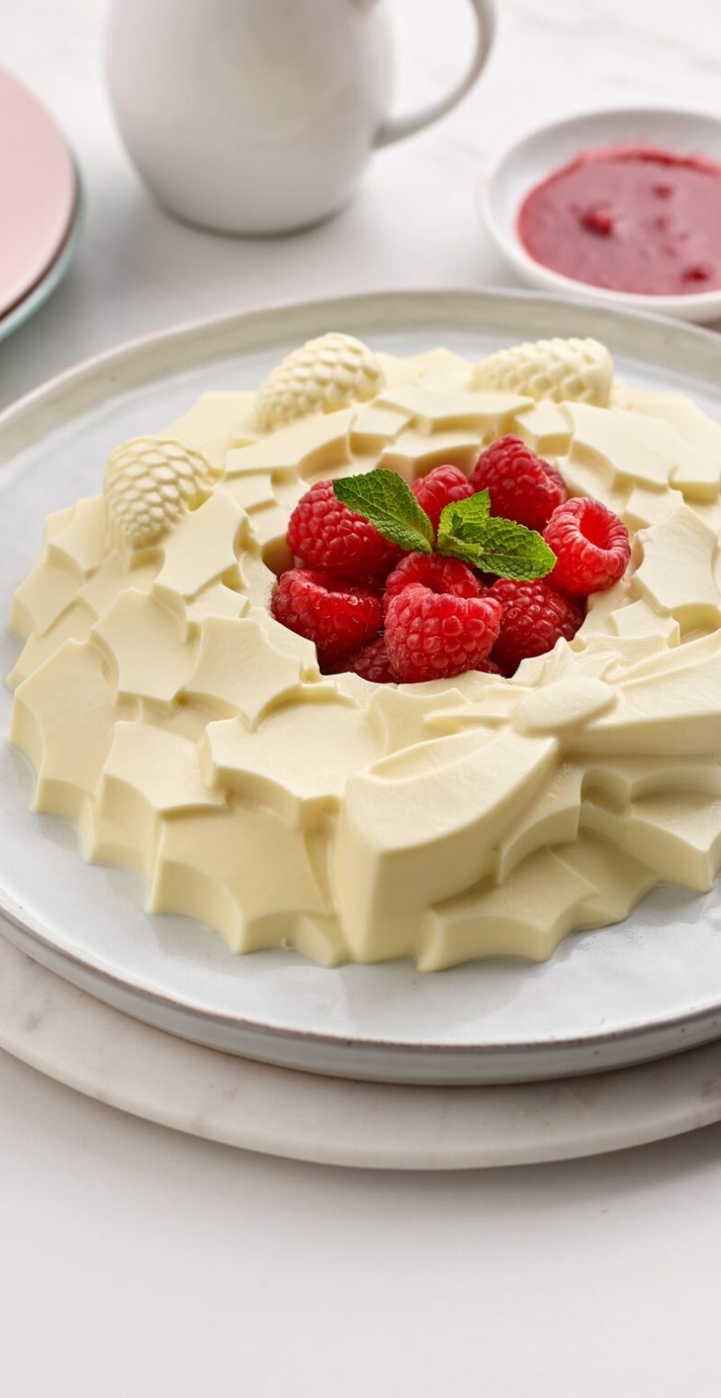 Panna Cotta Wreath